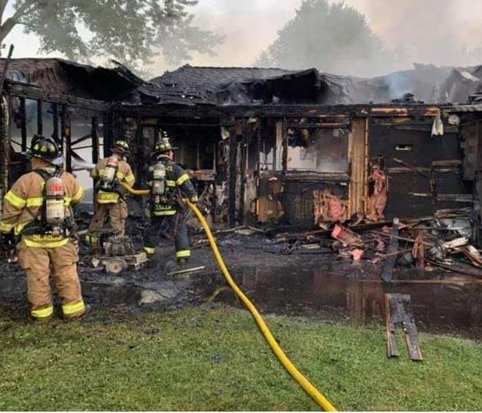 Devastating house fire in Bedford Hts, Ohio